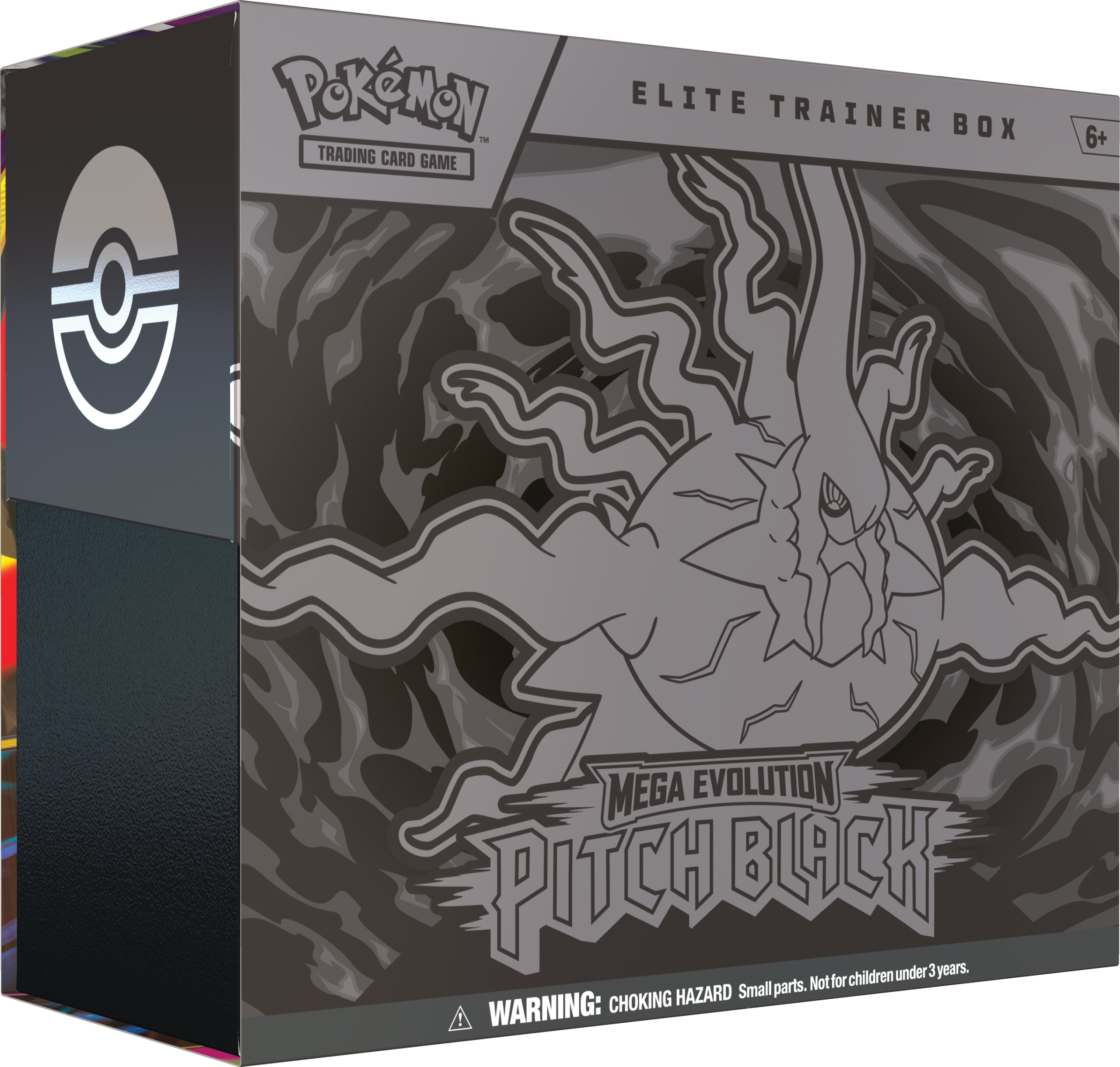 Elite Trainer Box de Megaevolución Oscuridad Absoluta (Pitch Black), el nuevo set de Pokémon TCG