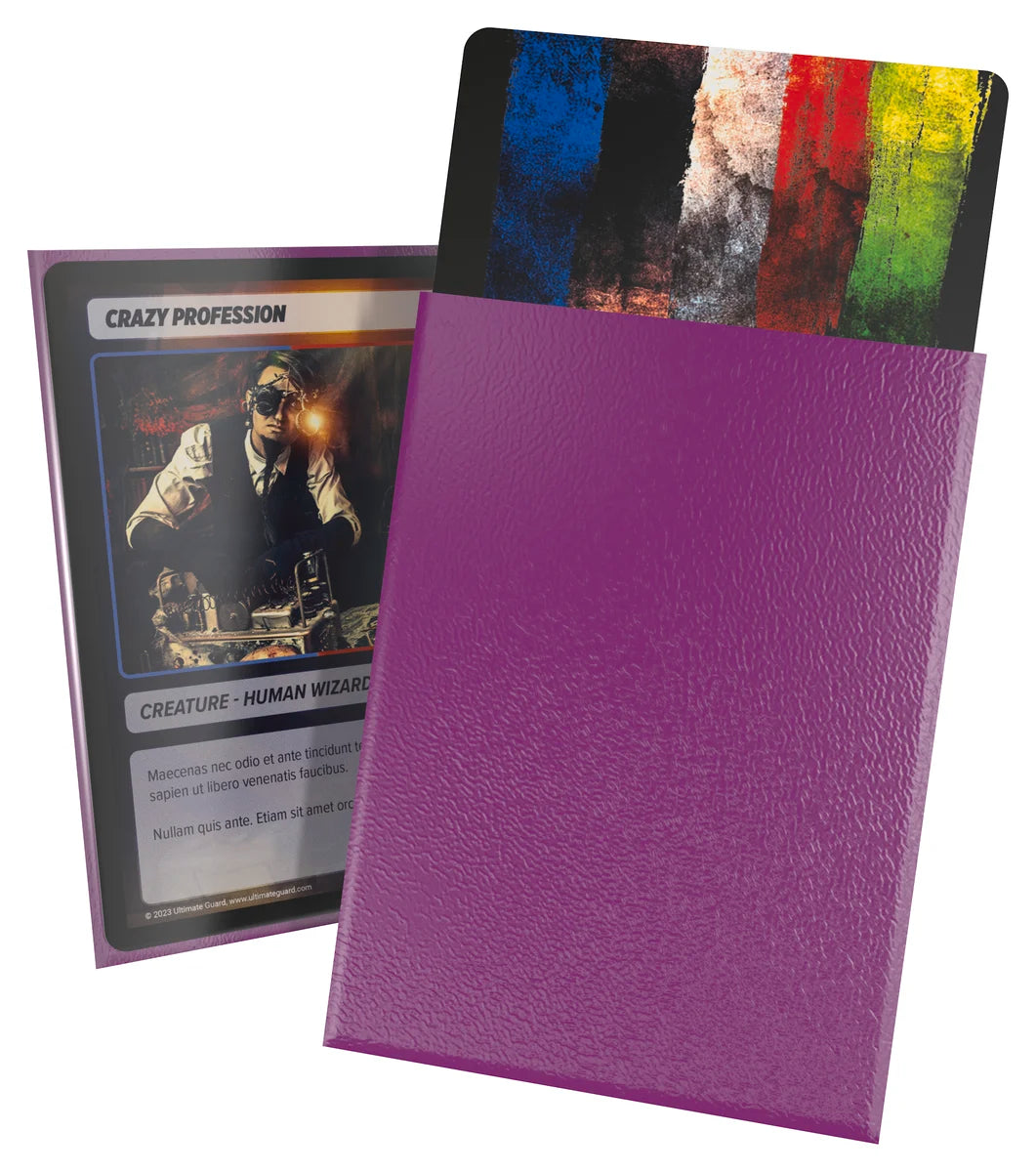 Ultimate Guard Cortex Sleeves Matte morado, pack de 100 fundas premium