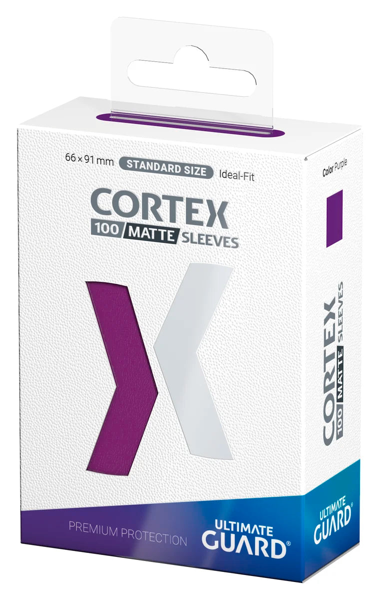 Ultimate Guard Cortex Sleeves Matte morado, pack de 100 fundas premium