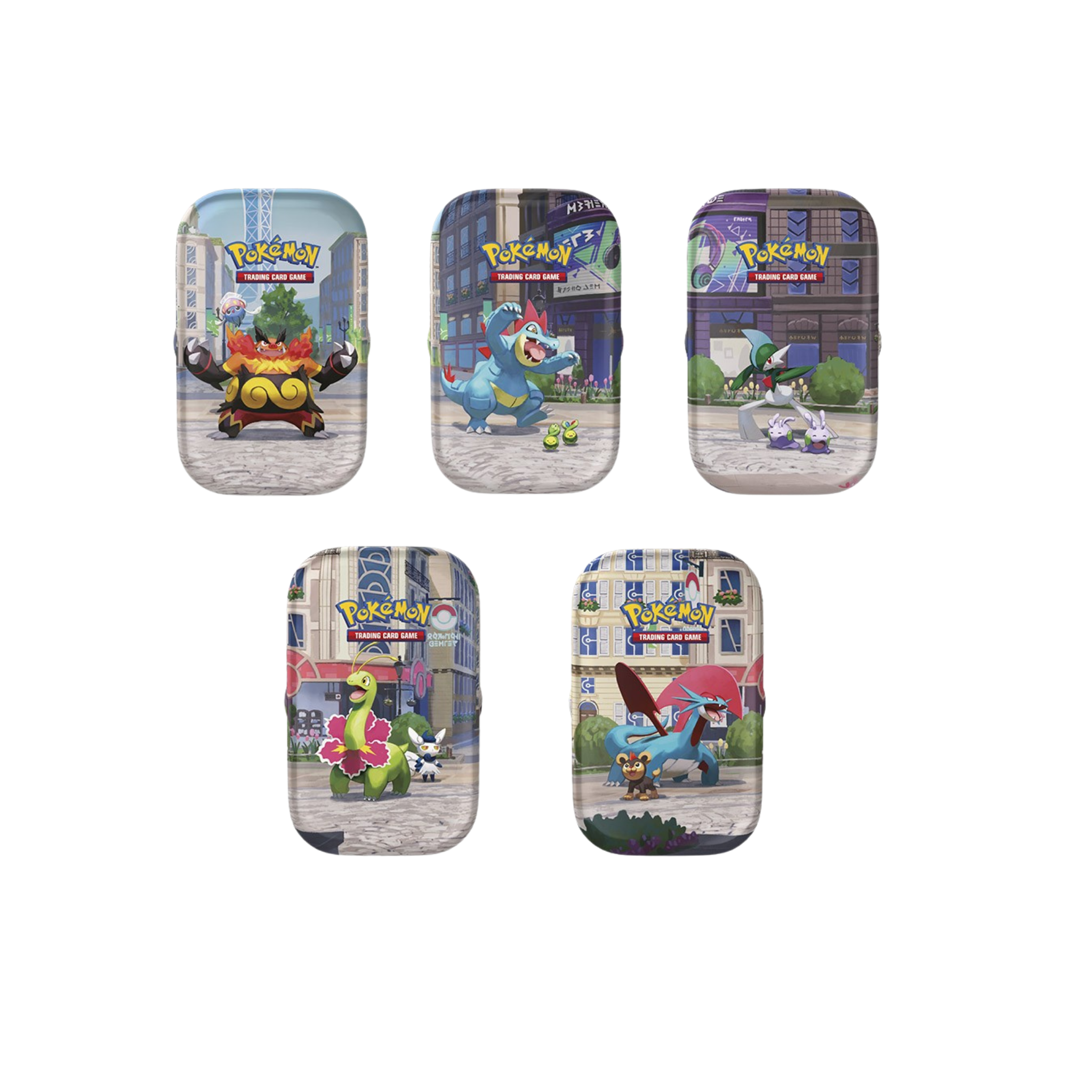 Mini Tin Ciudad Luminalia (Assort) | POKÉMON | Español