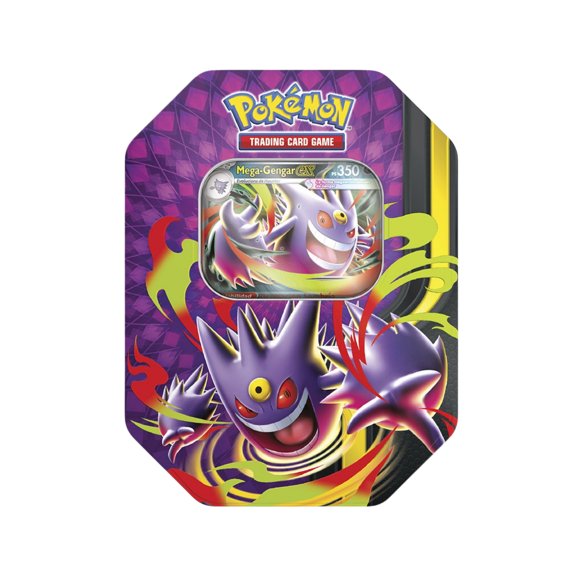 Tin Mega Moonlit — Mega Gengar ex / Mega Clefable ex | POKÉMON | Inglés