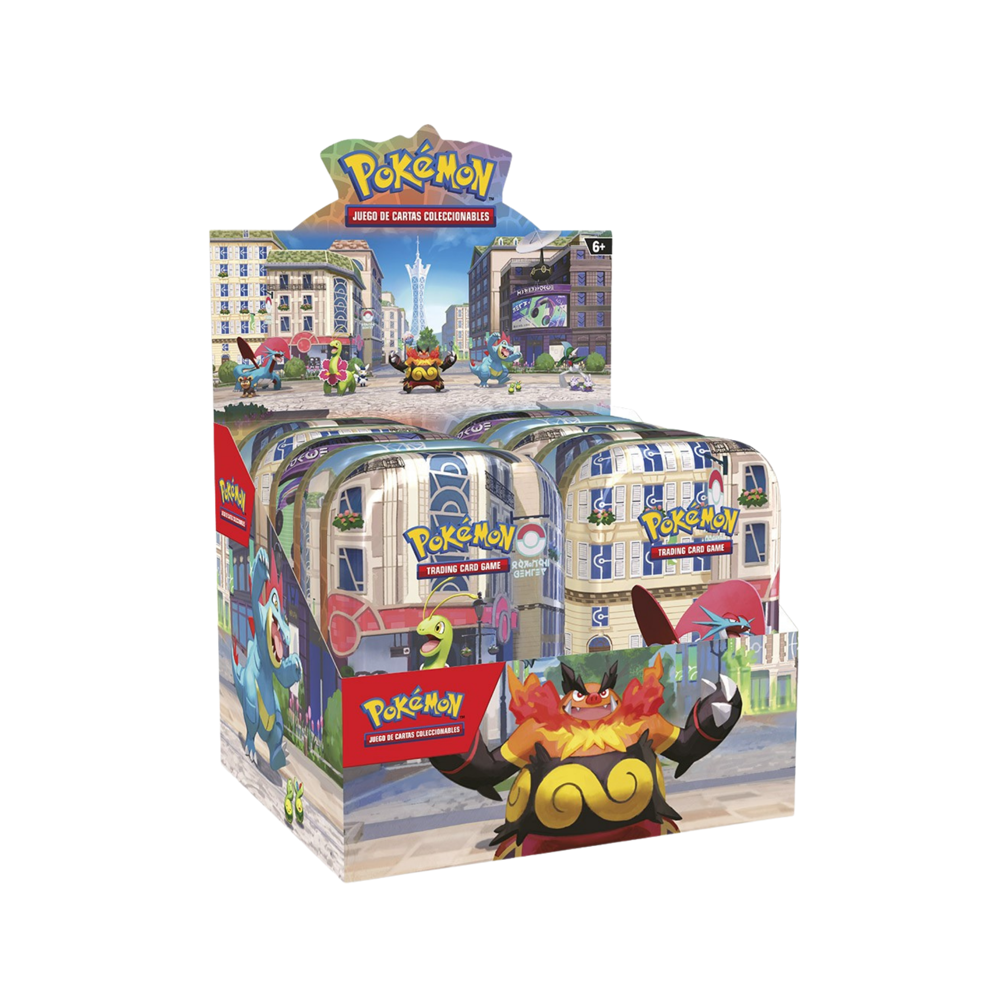 Mini Tin Ciudad Luminalia (Assort) | POKÉMON | Español
