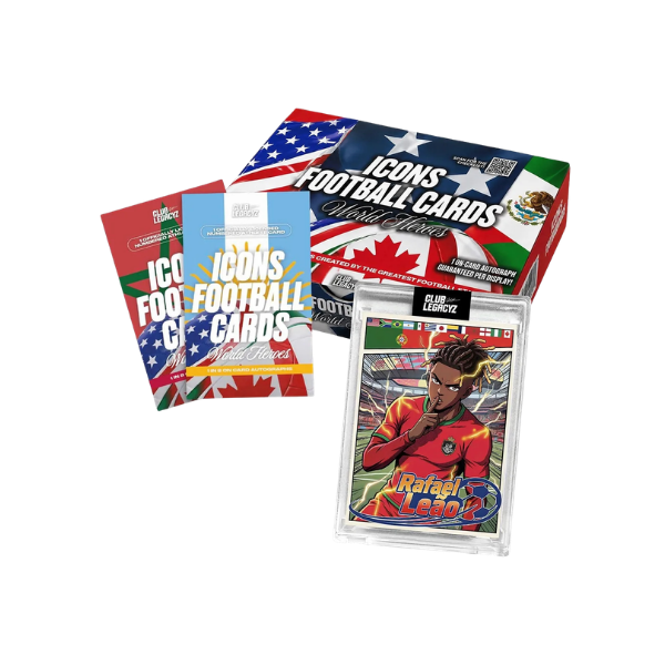 Hobby Box Icons Football Cards World Heroes 4ª Edición | CLUB LEGACYZ | Inglés