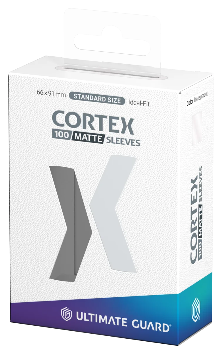 Ultimate Guard Cortex Sleeves Matte transparente, pack de 100 fundas premium