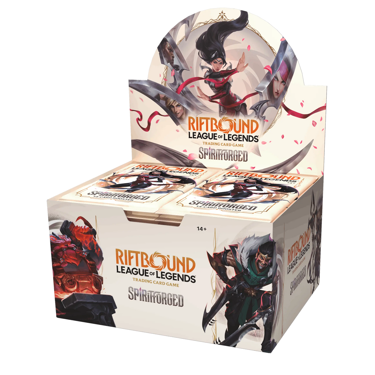 Booster Box Spiritforged de Riftbound League of Legends, caja de 24 sobres en inglés