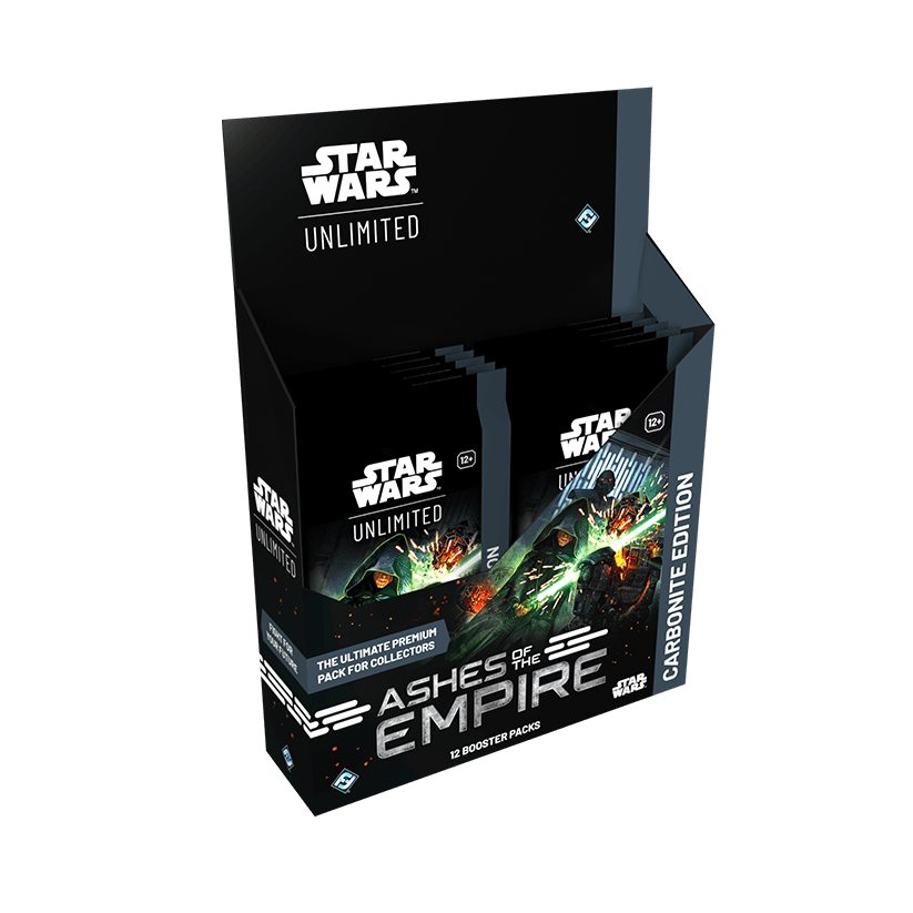 Carbonite Booster Display de Ashes of the Empire, Star Wars Unlimited, en inglés
