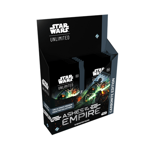Carbonite Booster Display de Ashes of the Empire, Star Wars Unlimited, en inglés