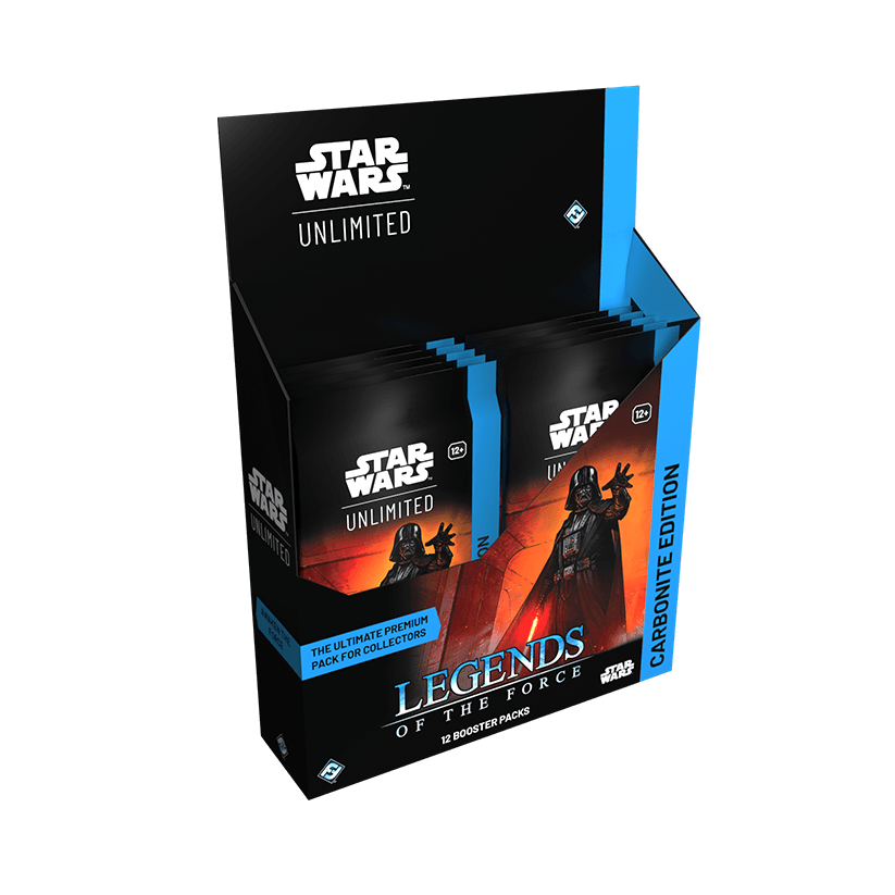 Carbonite Booster Display de Legends of the Force, Star Wars Unlimited, en inglés