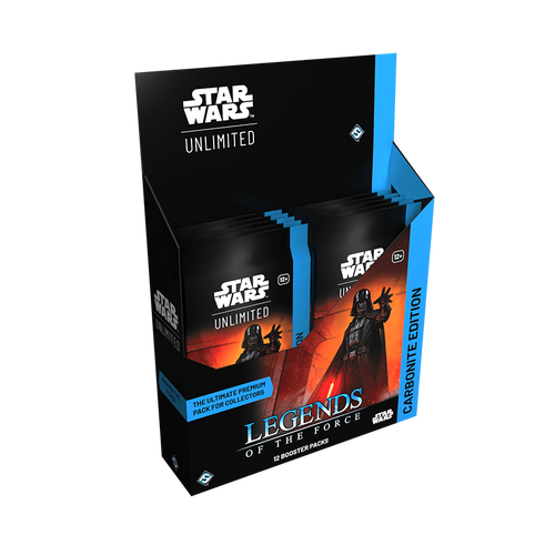 Carbonite Booster Display de Legends of the Force, Star Wars Unlimited, en inglés