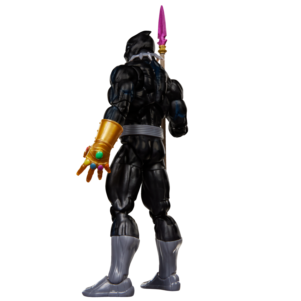 Black Panther Marvel Legends con la mano del Guantelete del Infinito