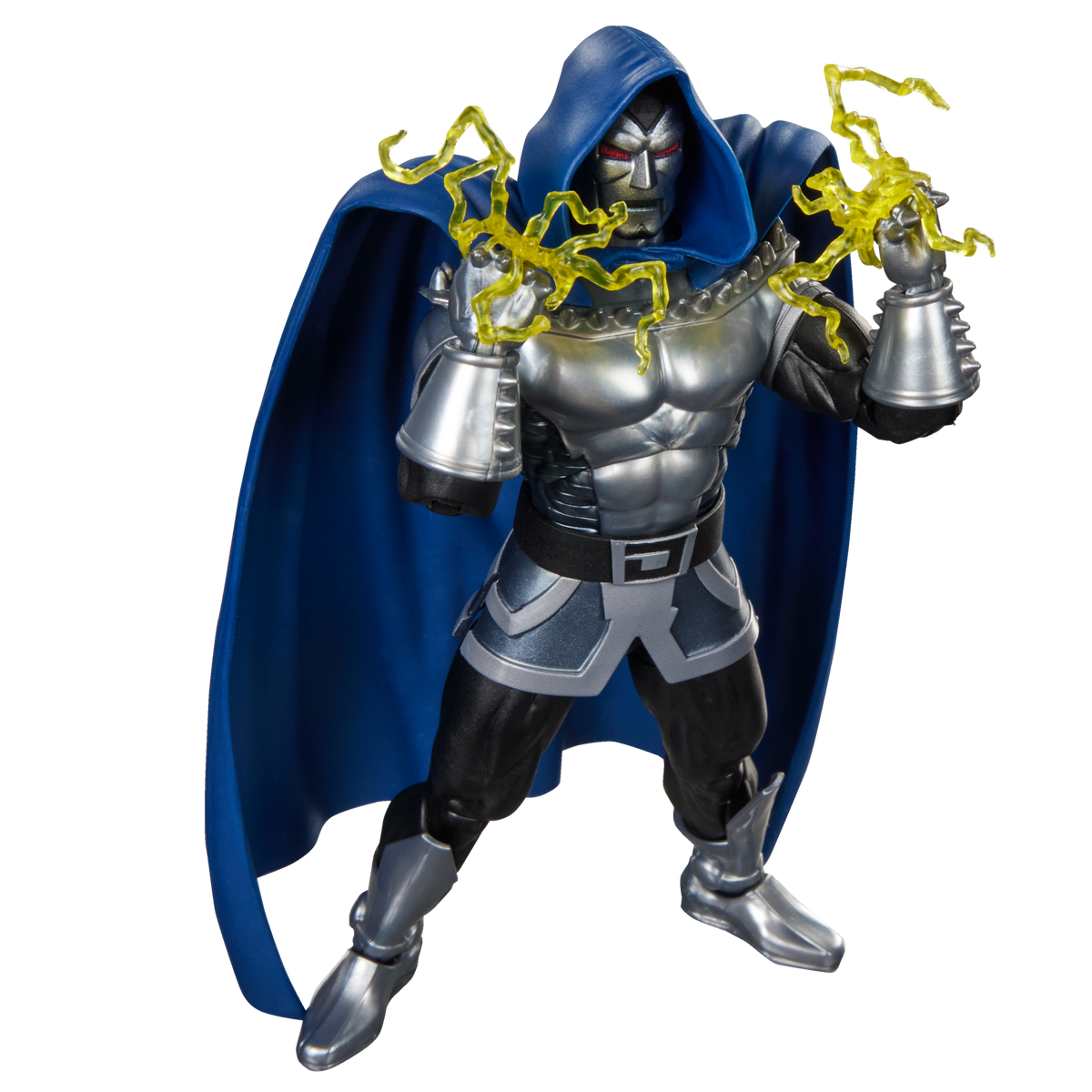 Doctor Doom 2099 Marvel Legends con efectos de rayo