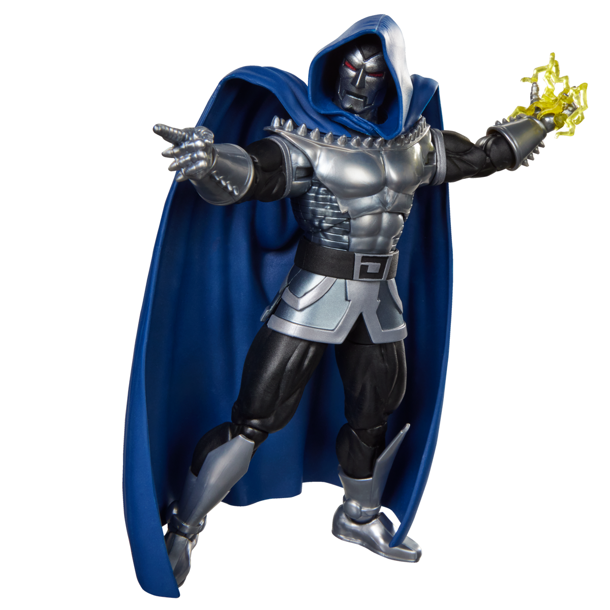 Doctor Doom 2099 Marvel Legends en pose de acción