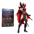Figura Malice Sue Storm Marvel Legends con la carta de Magic Invisible Woman