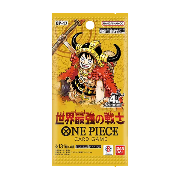 Booster Box OP-17 The World's Strongest Warriors | ONE PIECE | Japonés