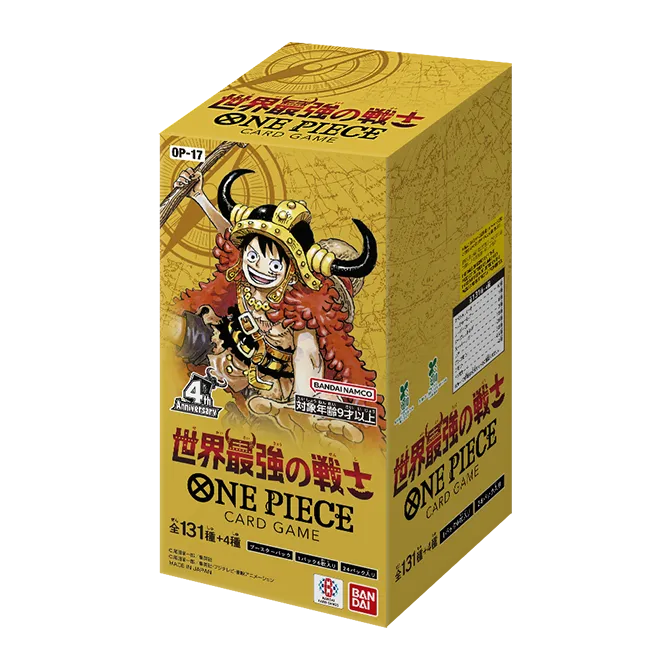 Booster Box OP-17 The World's Strongest Warriors | ONE PIECE | Japonés
