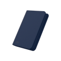 Álbum Ultimate Guard Zipfolio 160 8-Pocket Xenoskin azul con cremallera